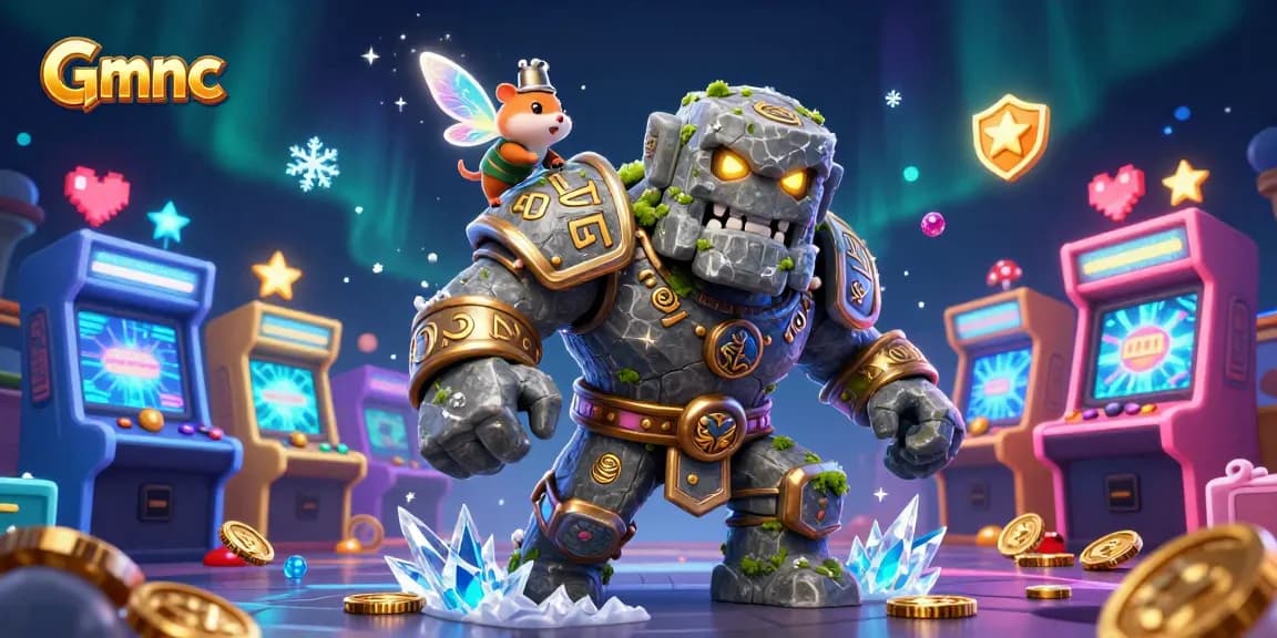 Engage with Gmnc magic and excitement in a vibrant 3D casino scene featuring fantastical characters.