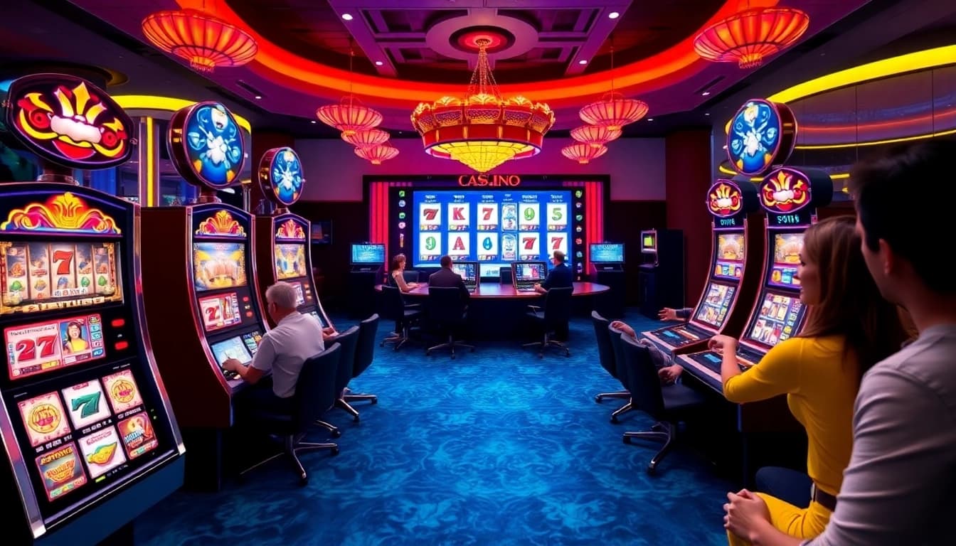 Experience thrilling gameplay at casino online schweiz with exciting slots and live action.