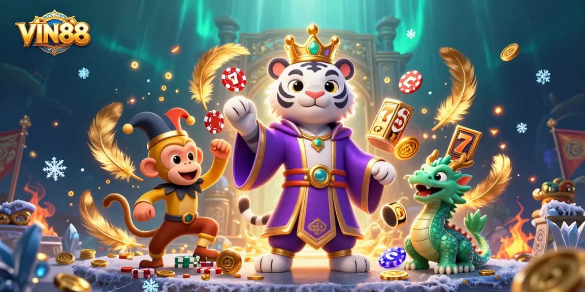 Engage in thrilling gameplay with VIN88 by exploring dynamic slots and vibrant characters.