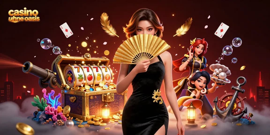 Play slots at a casino ohne oasis with vibrant beauty and dynamic game elements!