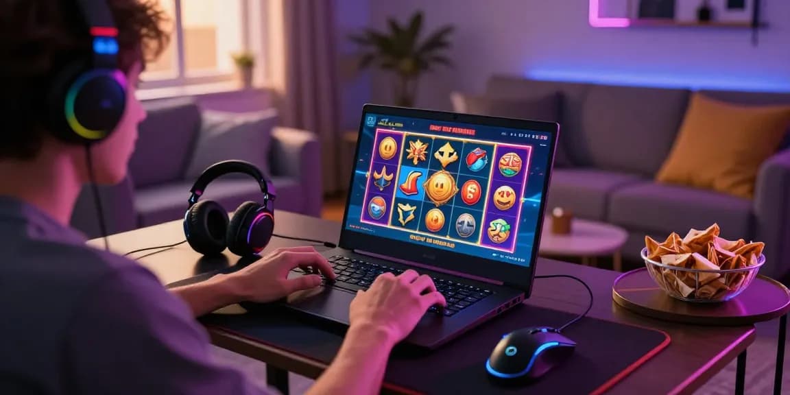 Permainan Slot Online di SUPER59 dengan suasana gaming yang menarik dan akses mudah.