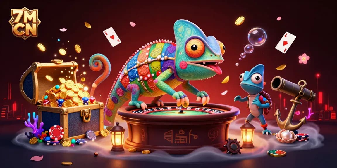 Engage with 7M CN's dynamic betting world through our chameleon casino owner's vibrant scene.