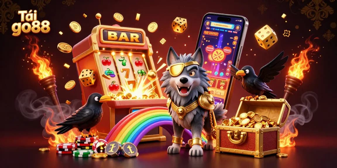 Tải go88 and experience thrilling jackpots with 3D Odin wolf, ravens, and dynamic casino elements