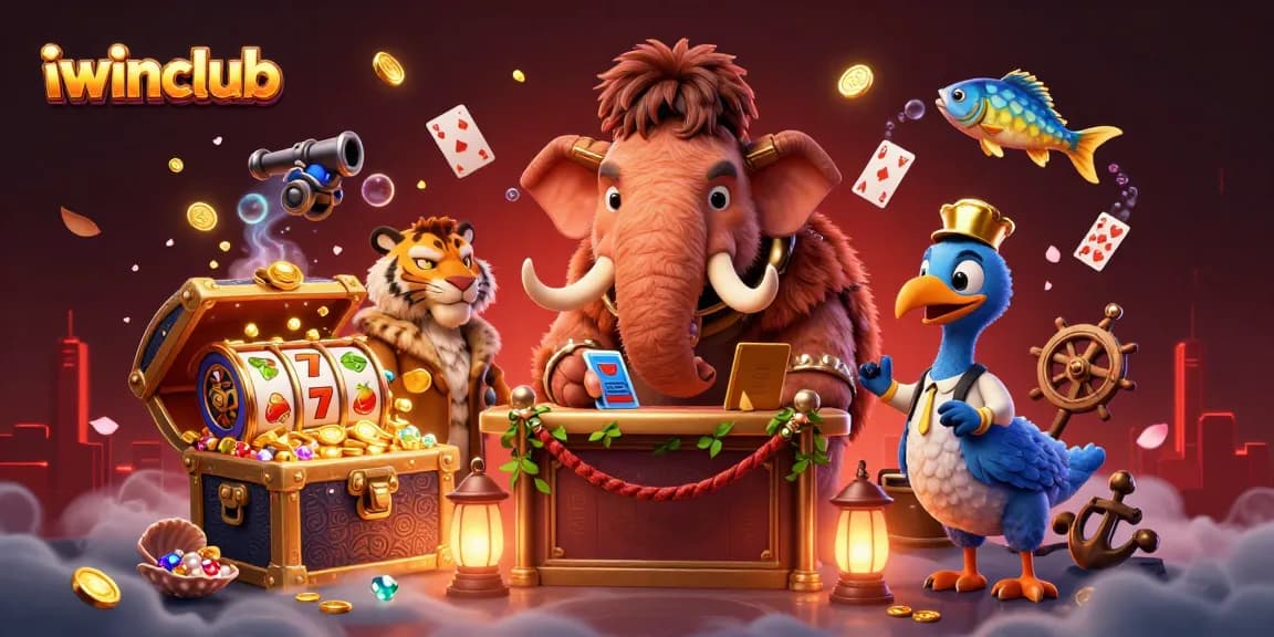Engage in the exciting world of iwinclub with VIP elements and vibrant visuals.