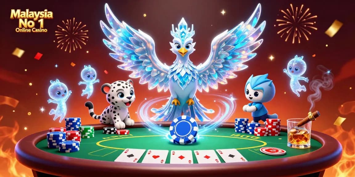 Experience the thrills at Malaysia No 1 Online Casino with vibrant characters and exciting gaming elements.