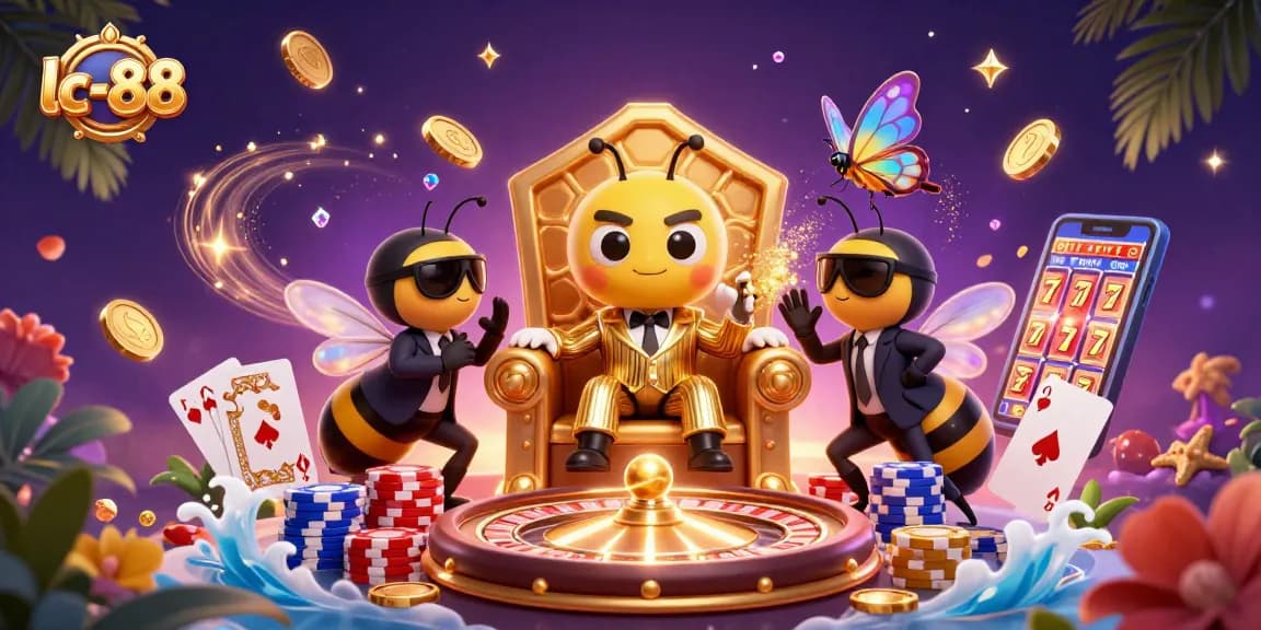 Experience thrilling gameplay at lc-88 with vibrant casino elements and engaging characters.