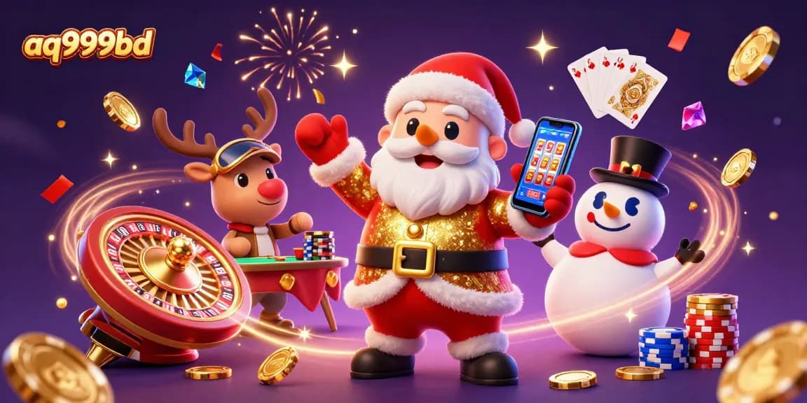 Experience thrilling jackpots with aq999bd's exciting gaming scene featuring casino characters.