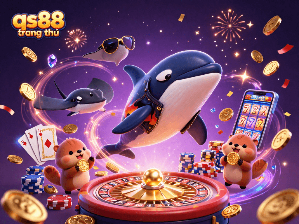 Join the excitement at qs88 trang chủ with vibrant characters and dynamic casino elements!