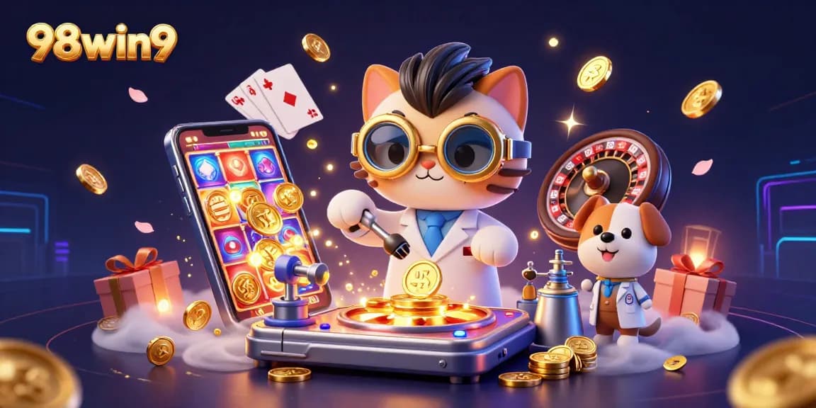 Spin the reels at 98win9 to uncover rich rewards and thrilling slots excitement within a vibrant casino scene.