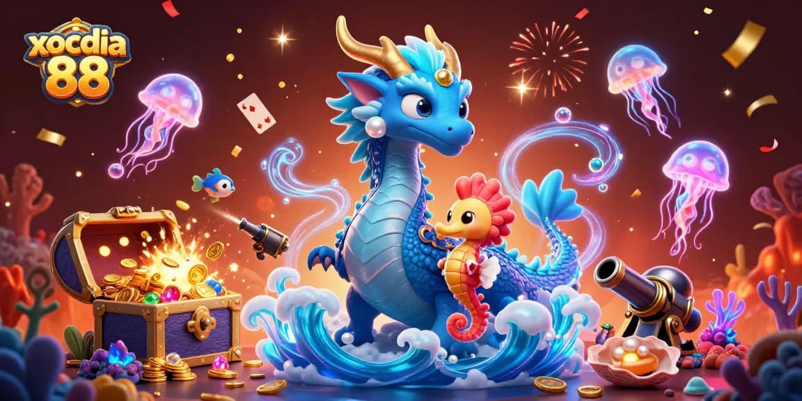 Experience thrilling wins at xocdia 88 with a vibrant underwater casino adventure featuring fantastical characters.