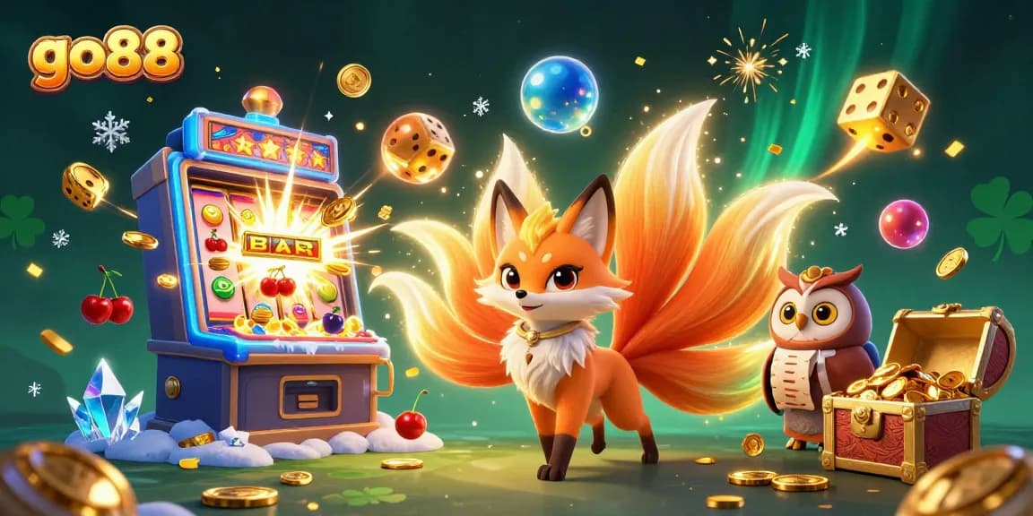 Experience the thrilling go88 gaming world with vibrant characters and dynamic winning elements.
