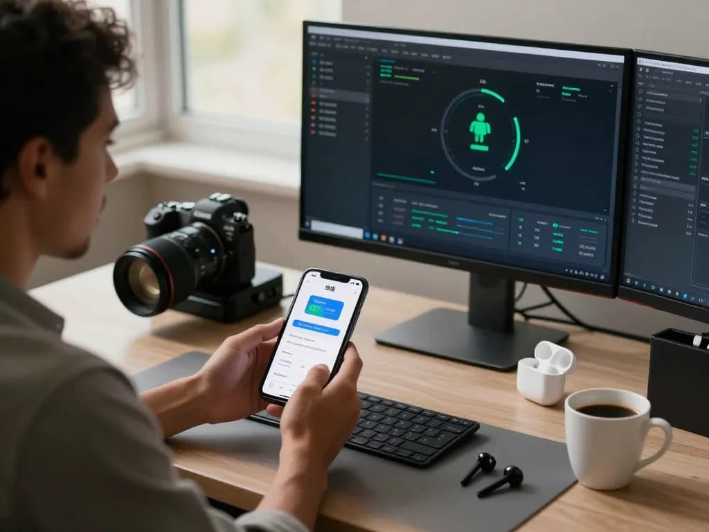 在技术工作空间中高效设置时的Android设备上的快连下载。