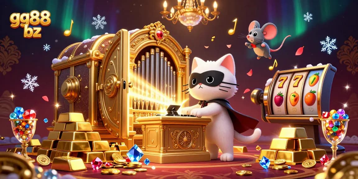 Engage with exciting gaming opportunities at gg88 bz with a lavish casino illustration featuring dynamic characters and rich game elements.