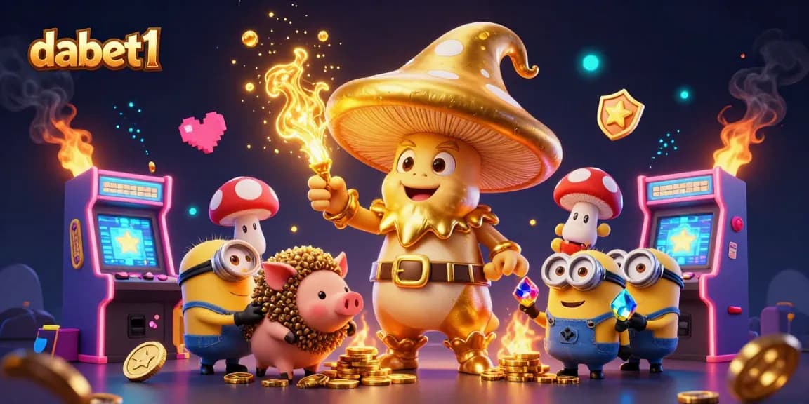 dabet1 unleashes thrilling casino adventures with vibrant 3D magic and treasures from mystical characters.