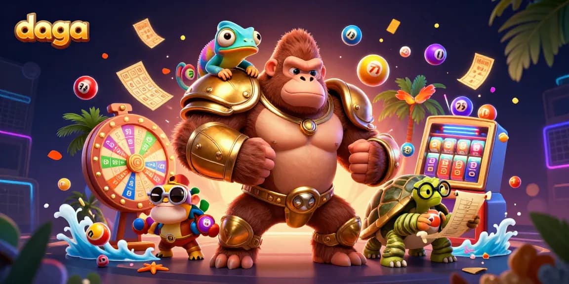 Engage with daga through vibrant games, dynamic characters, and exciting gambling experiences.