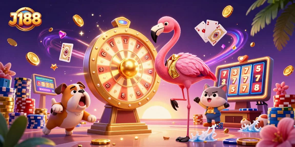 Spin the prize wheel and win big with J188's thrilling games and generous rewards.
