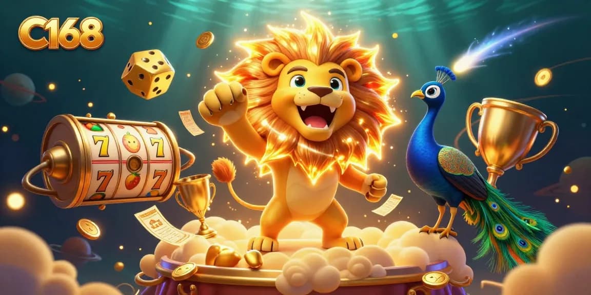 C168 invites players to enjoy thrilling slot games with vibrant visuals and dynamic elements.