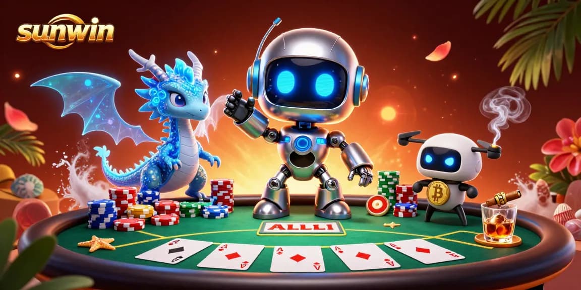 Engage in thrilling gameplay at sunwin with a dynamic 3D casino scene