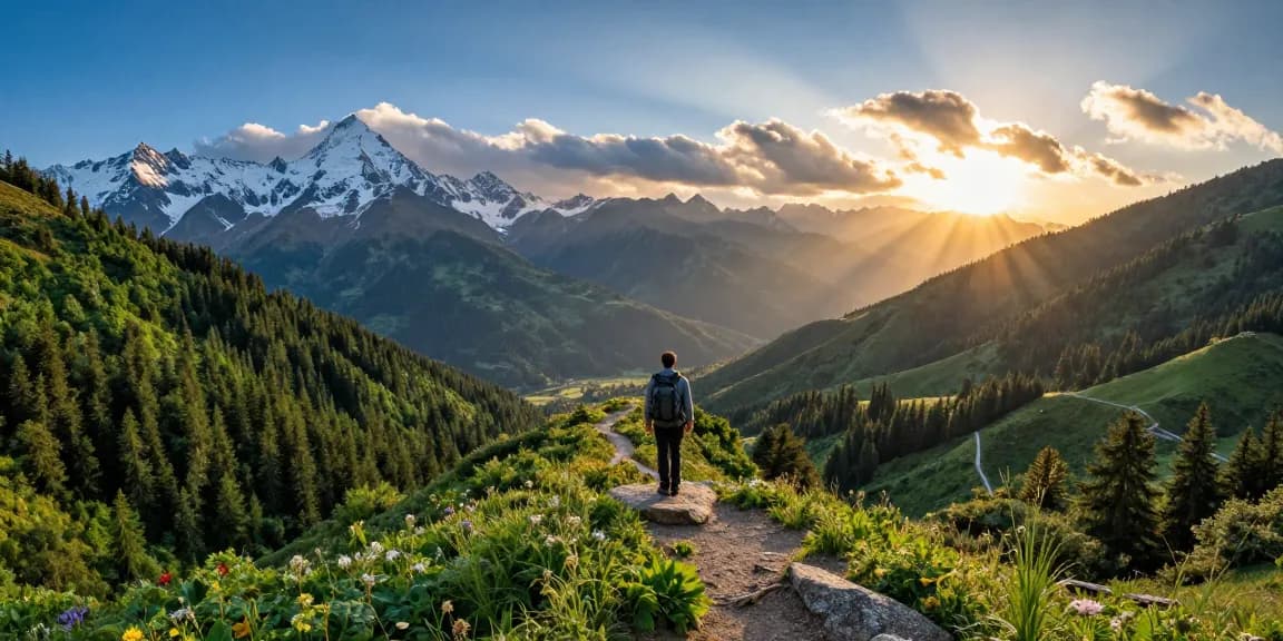TR88 travel adventure in stunning mountains, hiking guide, vacation bookings.