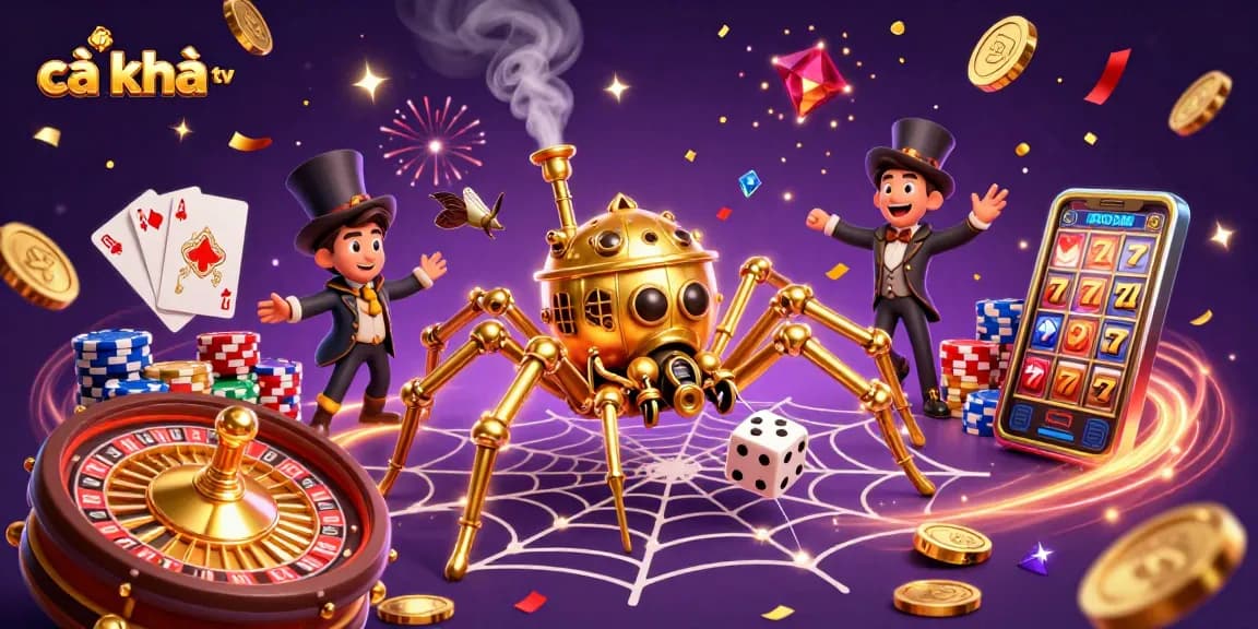 Experience thrill with cà khịa tv, illustrating fun and excitement in high-stakes casino games.
