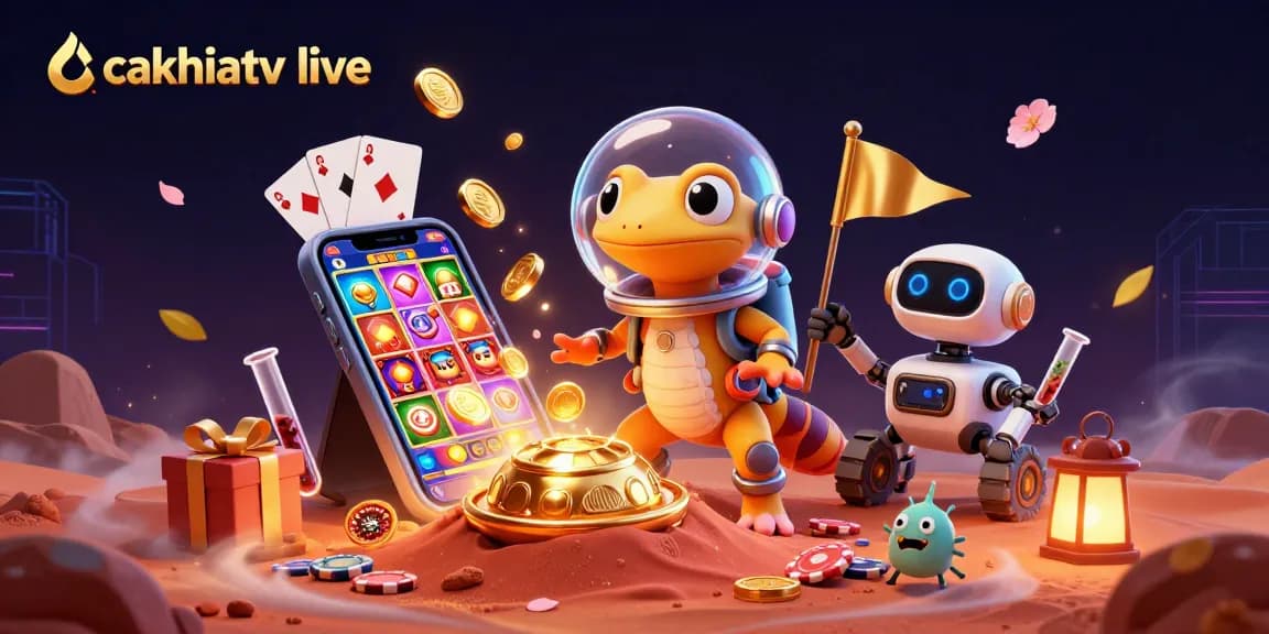 Experience a vibrant moment at cakhiatv live with thrilling gambling action and colorful slot games.