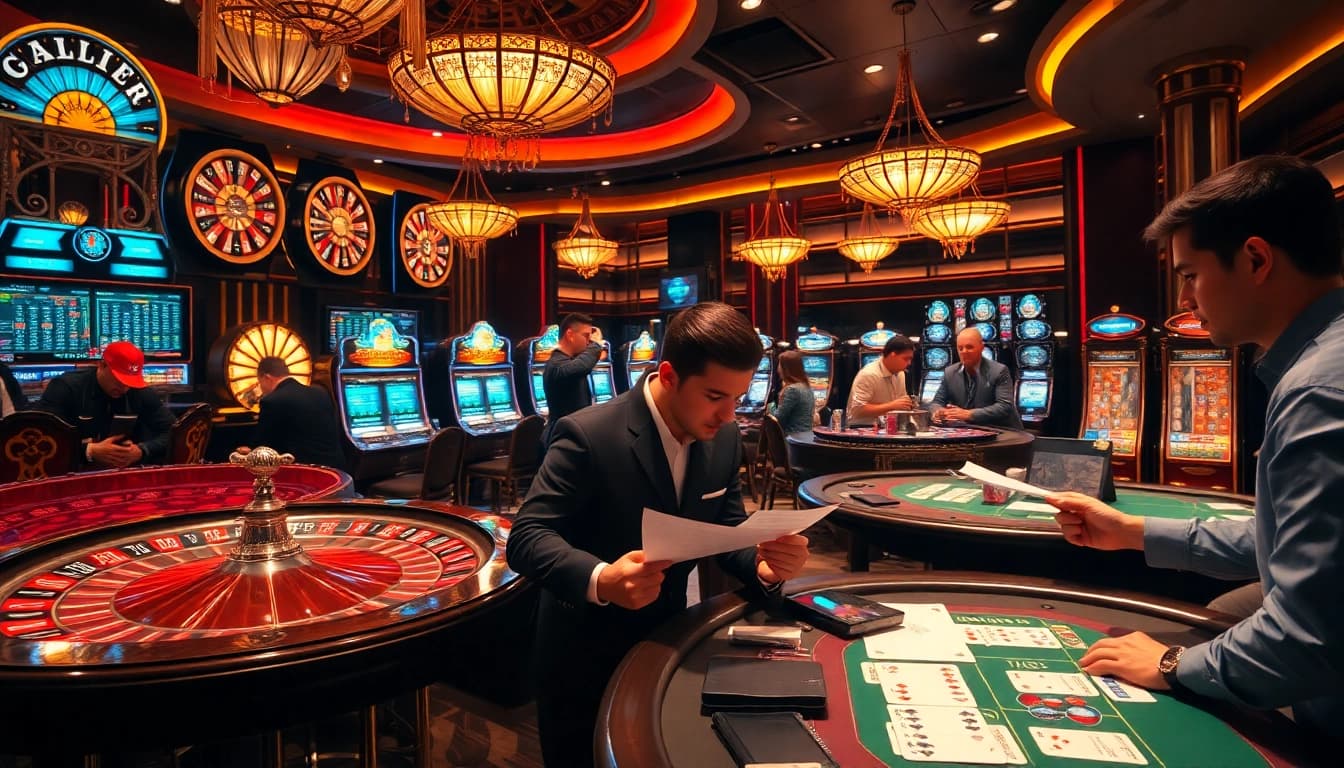 Understanding giải mã kèo nhà cái through betting strategies in an exciting casino environment.