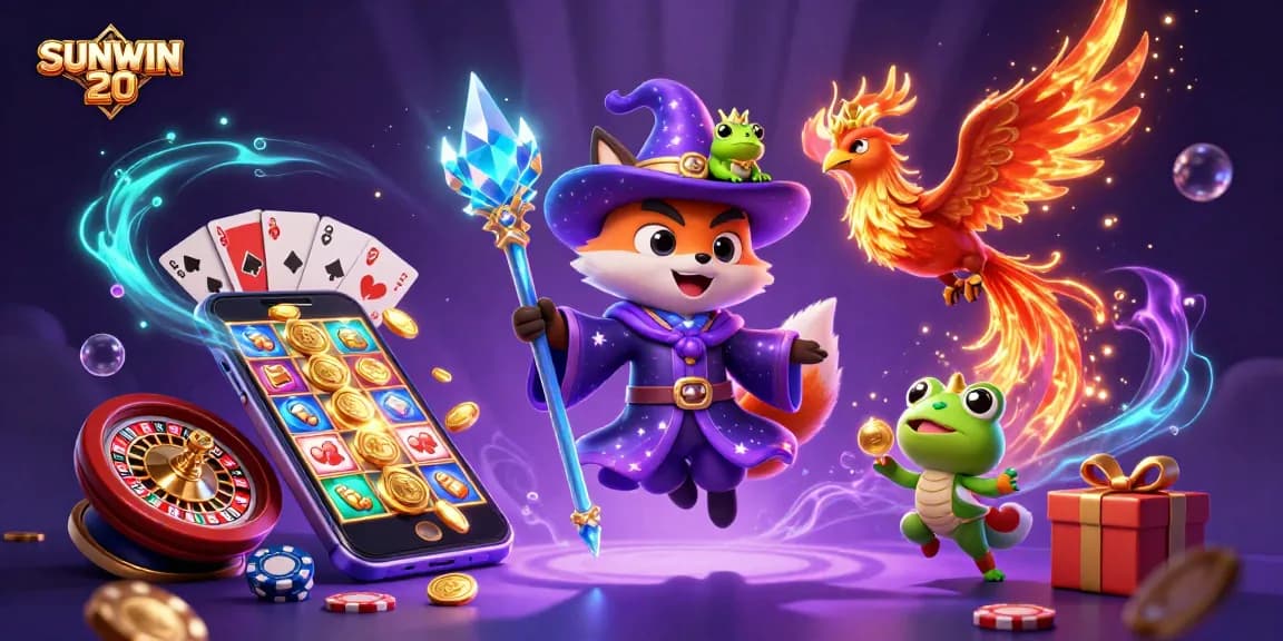 Spin and win big with SUNWIN 20 in a magical casino adventure filled with treasures.
