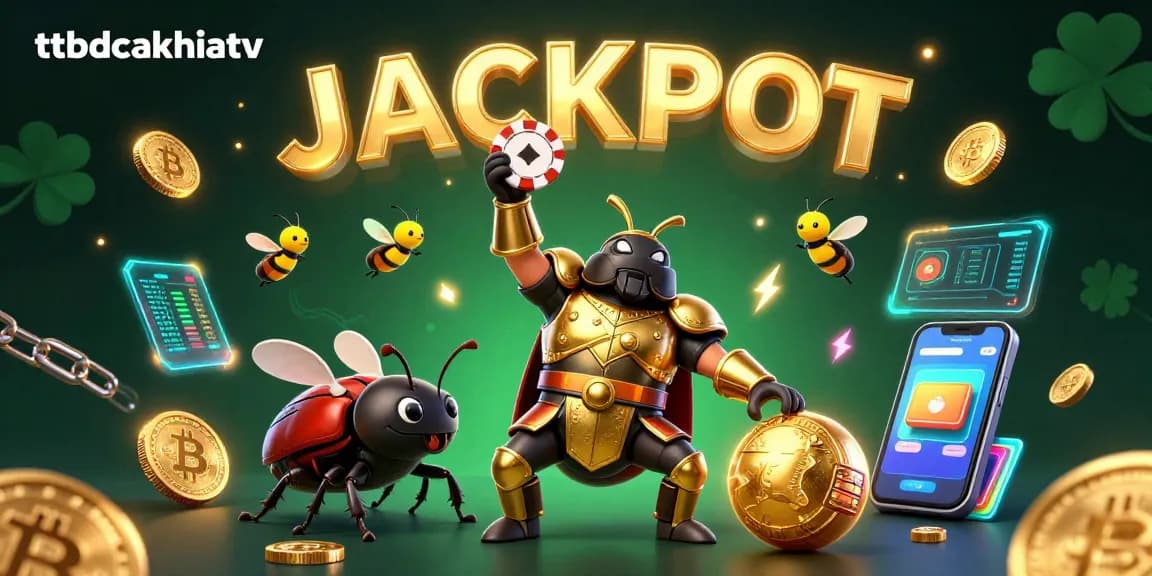 Experience thrilling gaming with ttbdcakhiatv showcasing vibrant characters and elements of online gambling.