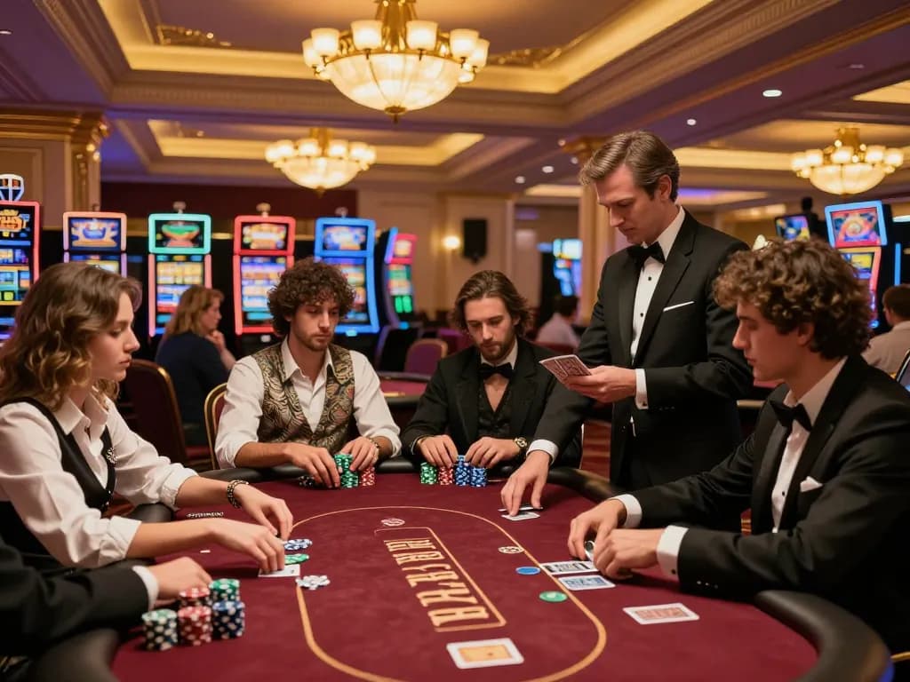 Engaging poker gameplay at 56win.com showcasing lively atmosphere and competitive spirit.