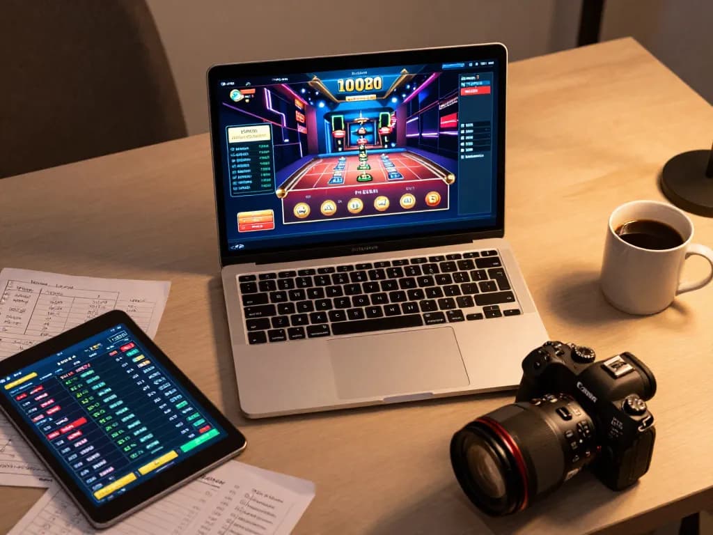 Engaging online gaming scene showcasing LV88 interactive casino experience with poker and sports betting.