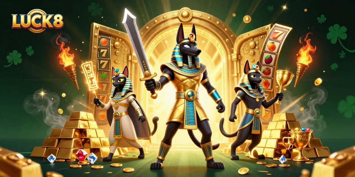 Experience the winning excitement at LUCK8 with dynamic slots and golden treasures!