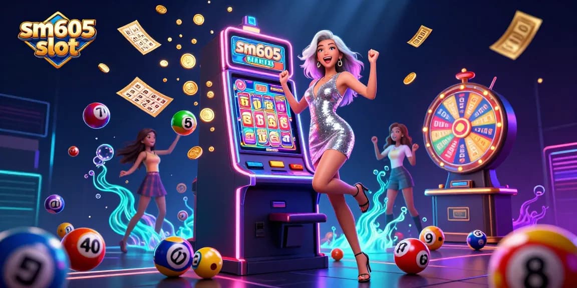 Rasakan keseruan slot sm605 dengan visual yang cerah dan elemen permainan yang dinamis.