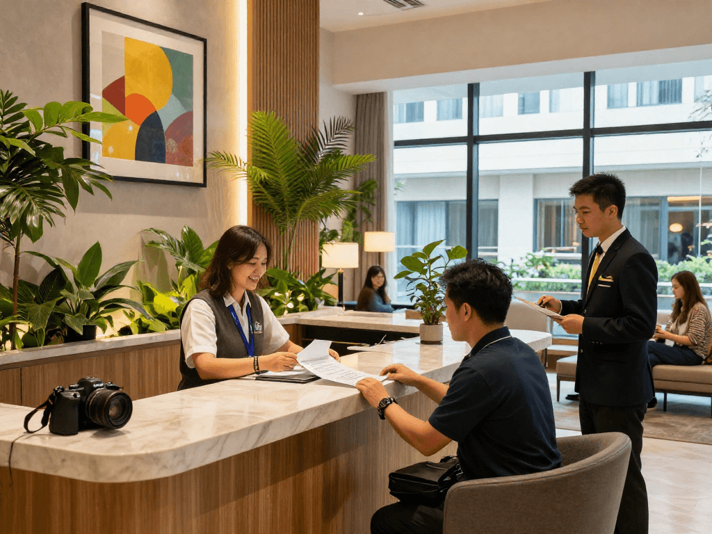 Guest experiences at ROKOK88 Carter Hotel showcasing modern amenities and welcoming atmosphere.