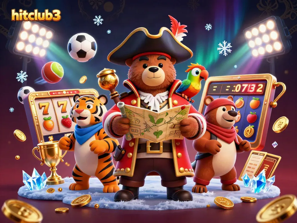 Experience thrilling gameplay at hitclub3 with vibrant characters, dynamic slots, and immersive casino atmosphere.