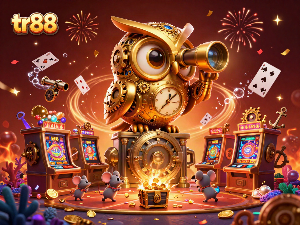 Experience the thrilling casino adventure with tr88, featuring unique characters and dynamic game elements.