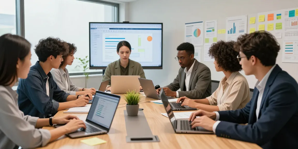 WPS中文办公软件下载环境中的团队协作，展现高效办公场景。