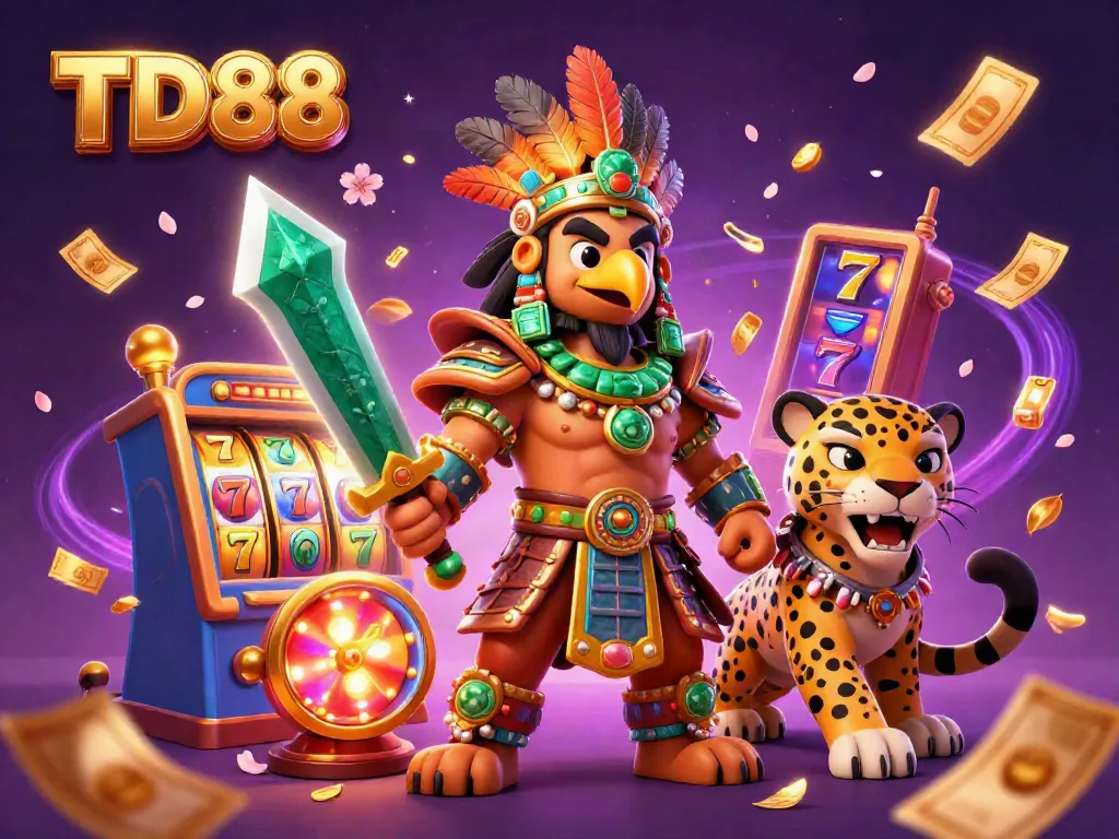 Experience thrilling gameplay every time at TD88's dynamic online gaming scene with exciting slots and vibrant characters.