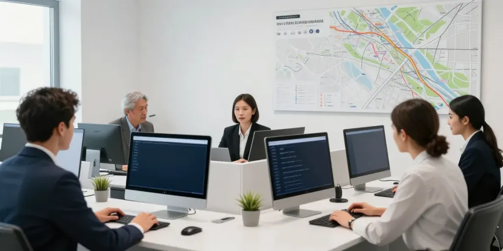 Immobilien Mönchengladbach – Professionelles Immobilienbüro mit modernem Design und effizienten Abläufen.