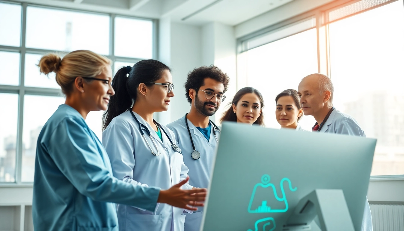 Analyse von deus medical durch ein professionelles Team in einer modernen Klinik.