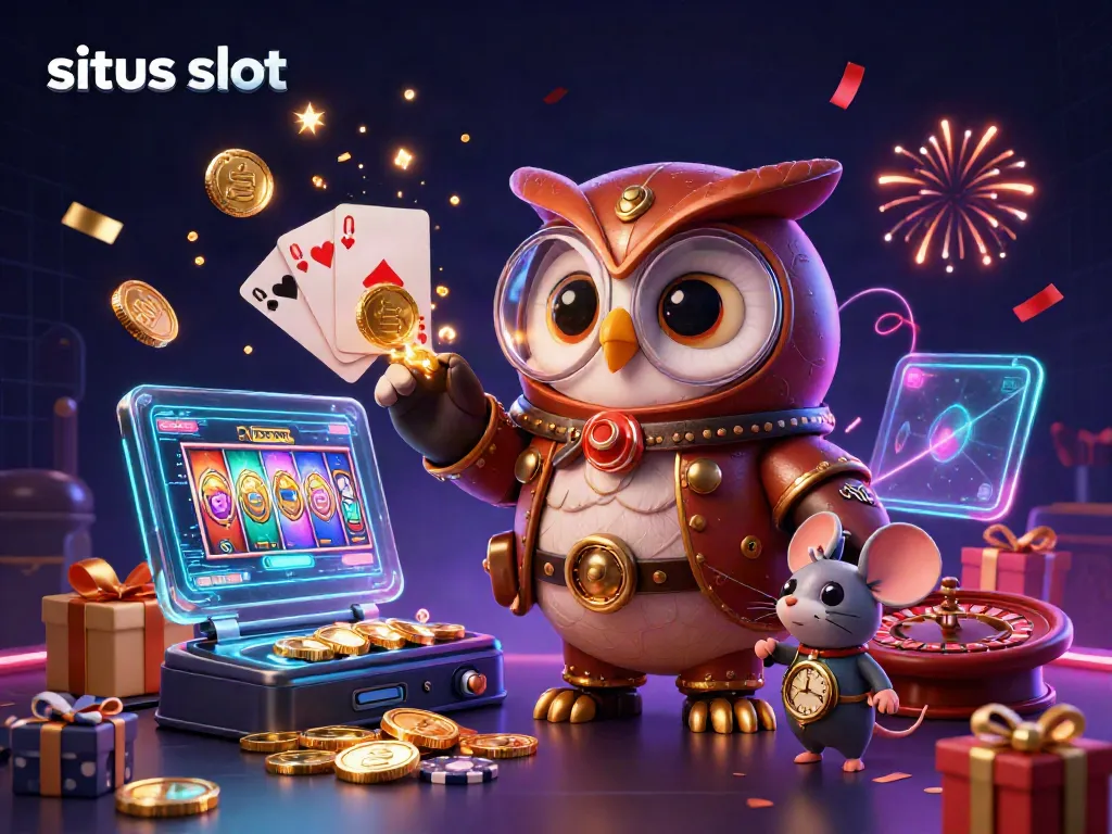 Experience immersive gameplay action on a situs slot with dazzling slot visuals and rich casino elements.