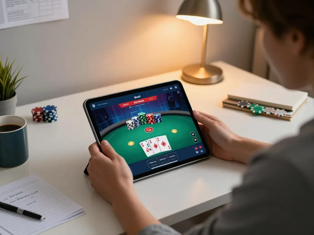 Engage with may88sss for online poker gameplay at home, blending strategy and comfort in a cozy atmosphere.
