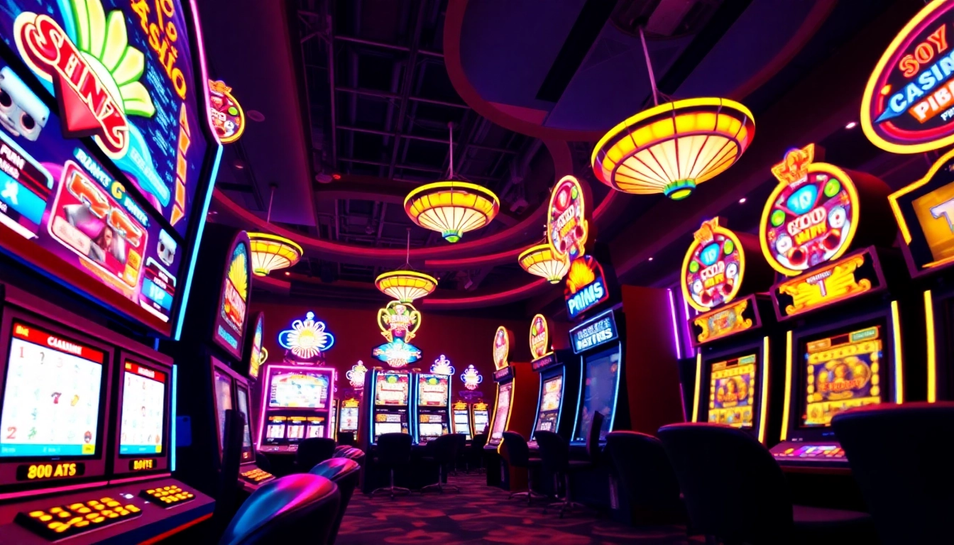 Experience exhilarating games and options at top Casinos ohne Lizenz in Deutschland with bright slots and vibrant atmosphere.