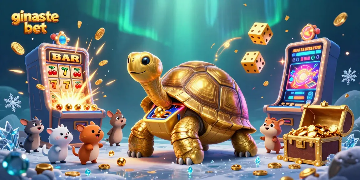Experience excitement at ginaste bet with a vibrant casino illustration featuring dynamic gameplay elements.