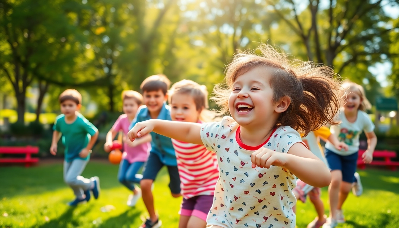 Bewegungsspiele mit Kindern im Freien, Details jetzt lesen