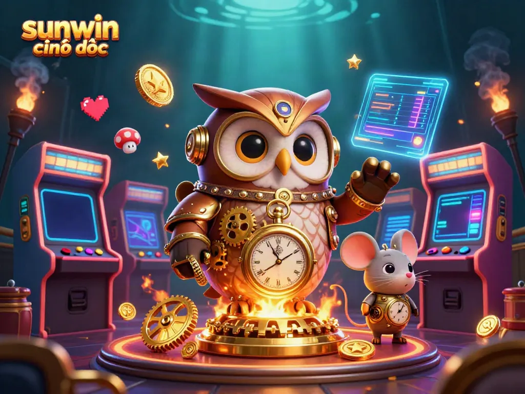 Experience immersive fun at sunwin chính thức with vibrant casino elements and 3D arcade games.