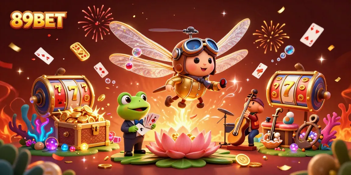 Experience thrilling gameplay at 89BET with dynamic casino elements and vibrant characters.