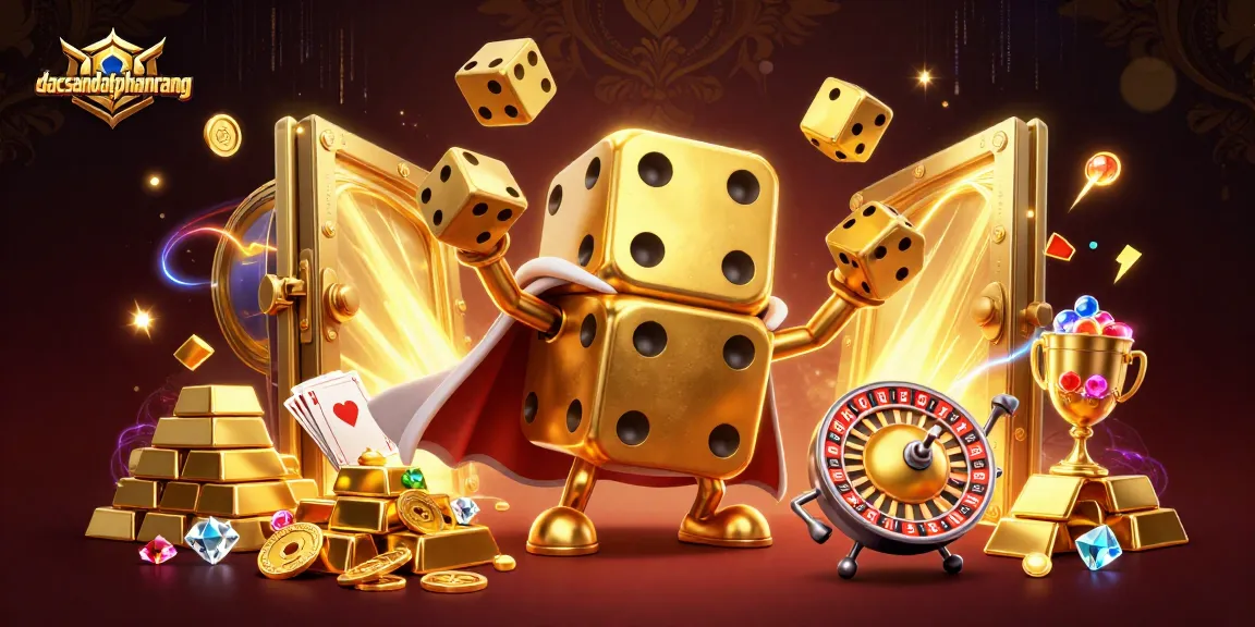 Experience the thrill of dacsandatphanrang with uniquely animated characters and vibrant casino elements.