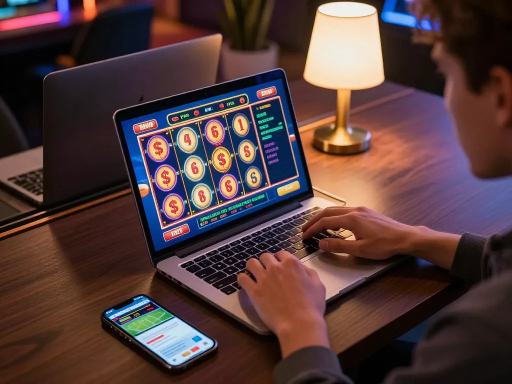 Engaging online gaming experience at 32win with exciting slot gameplay and live betting interface.