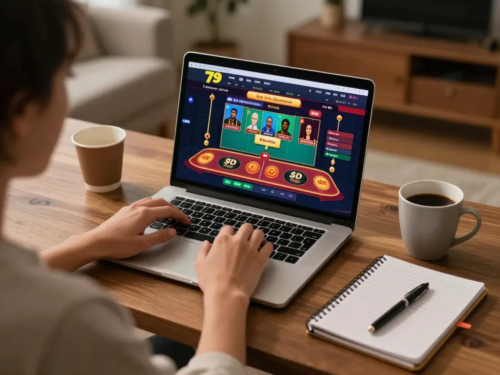 Engaging gameplay on fun79 platform with live dealer games, promoting responsible gaming.