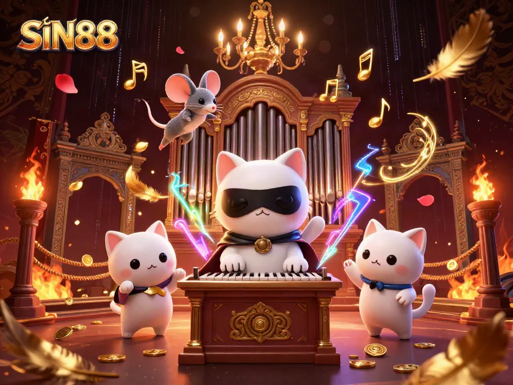 SIN88 showcases players enjoying a vibrant casino scene with thrilling gaming elements in action.